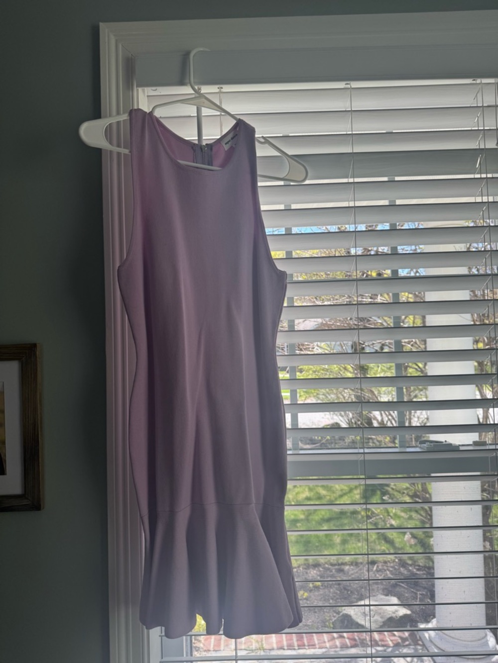 Sleeveless Lavender Peplum Hem Dress- Super Down by REVOLVE